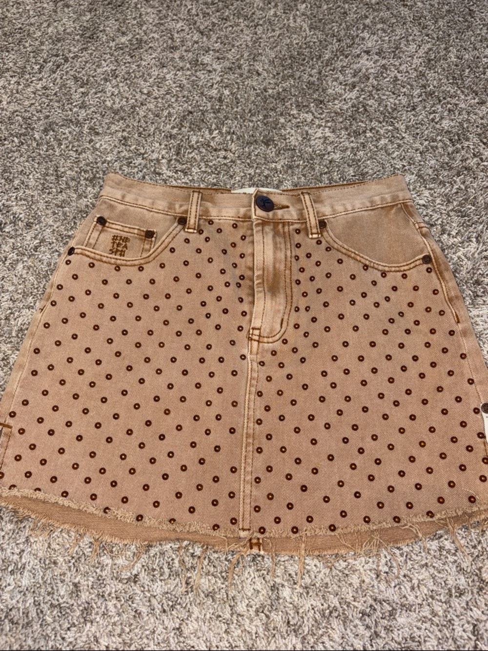 One Teaspoon Denim Skirt